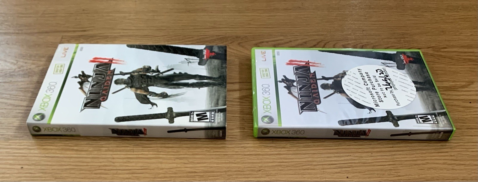 Ninja Gaiden 2 II (Microsoft Xbox 360, 2008) w/ Slipcover Sealed Company Store