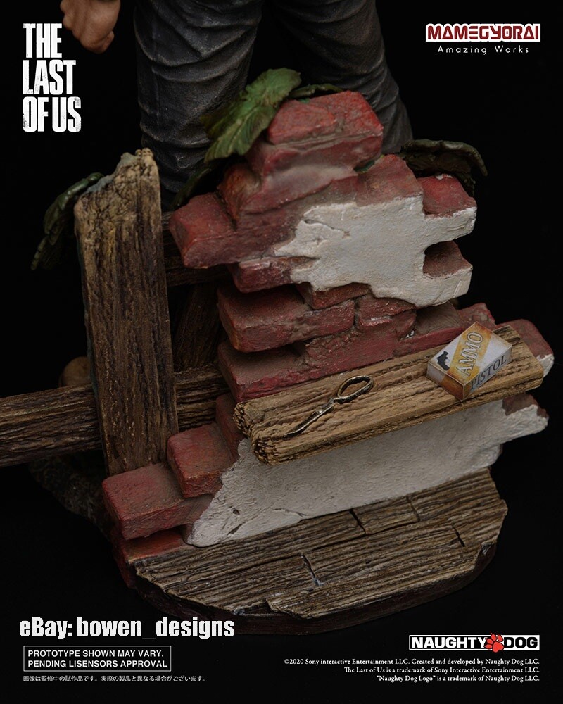 1/9 Mamegyorai The Last of Us Game JOEL ELLIE Figure Statue Set Naughty Dog PS3