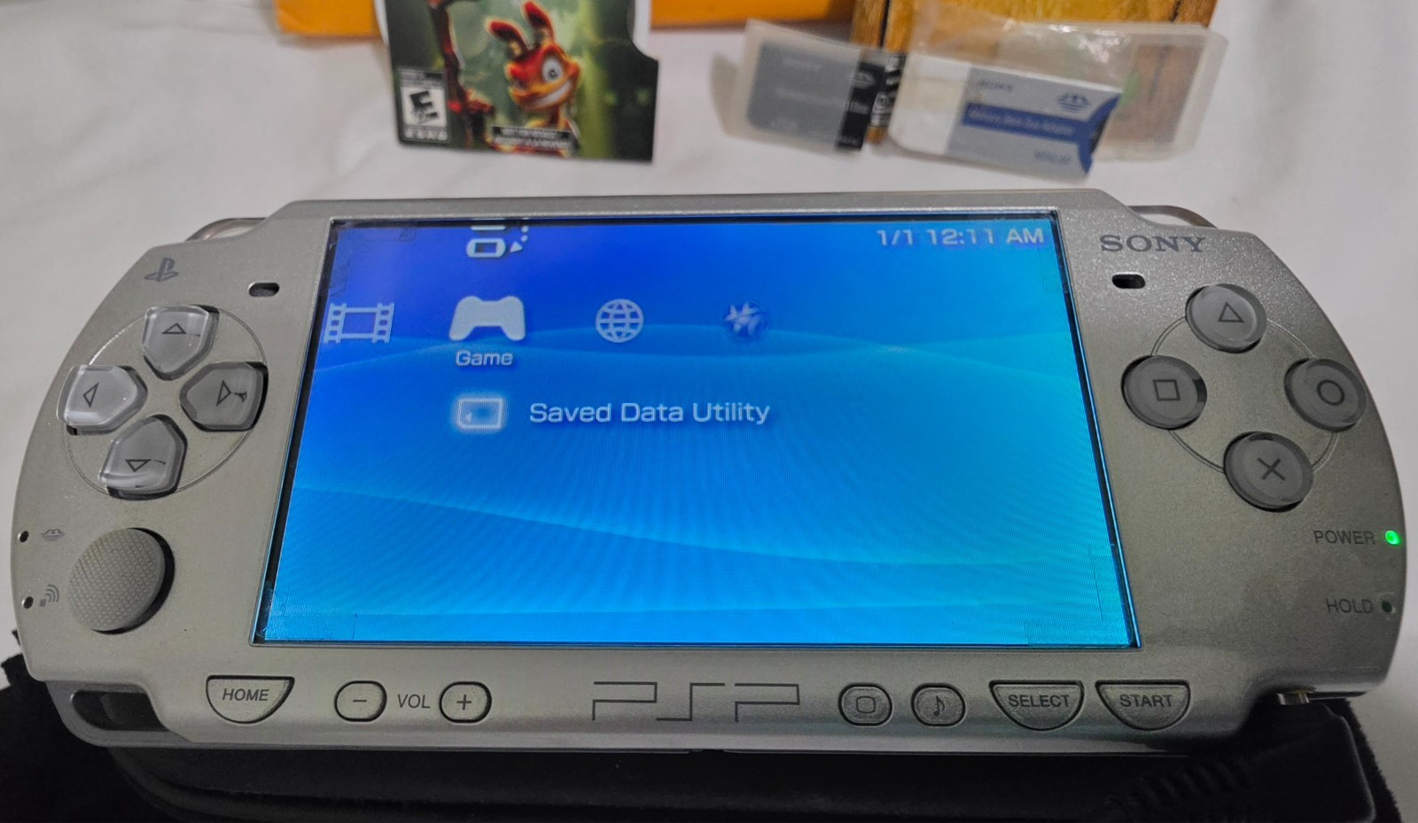 Sony PSP Limited Silver Daxter Edition