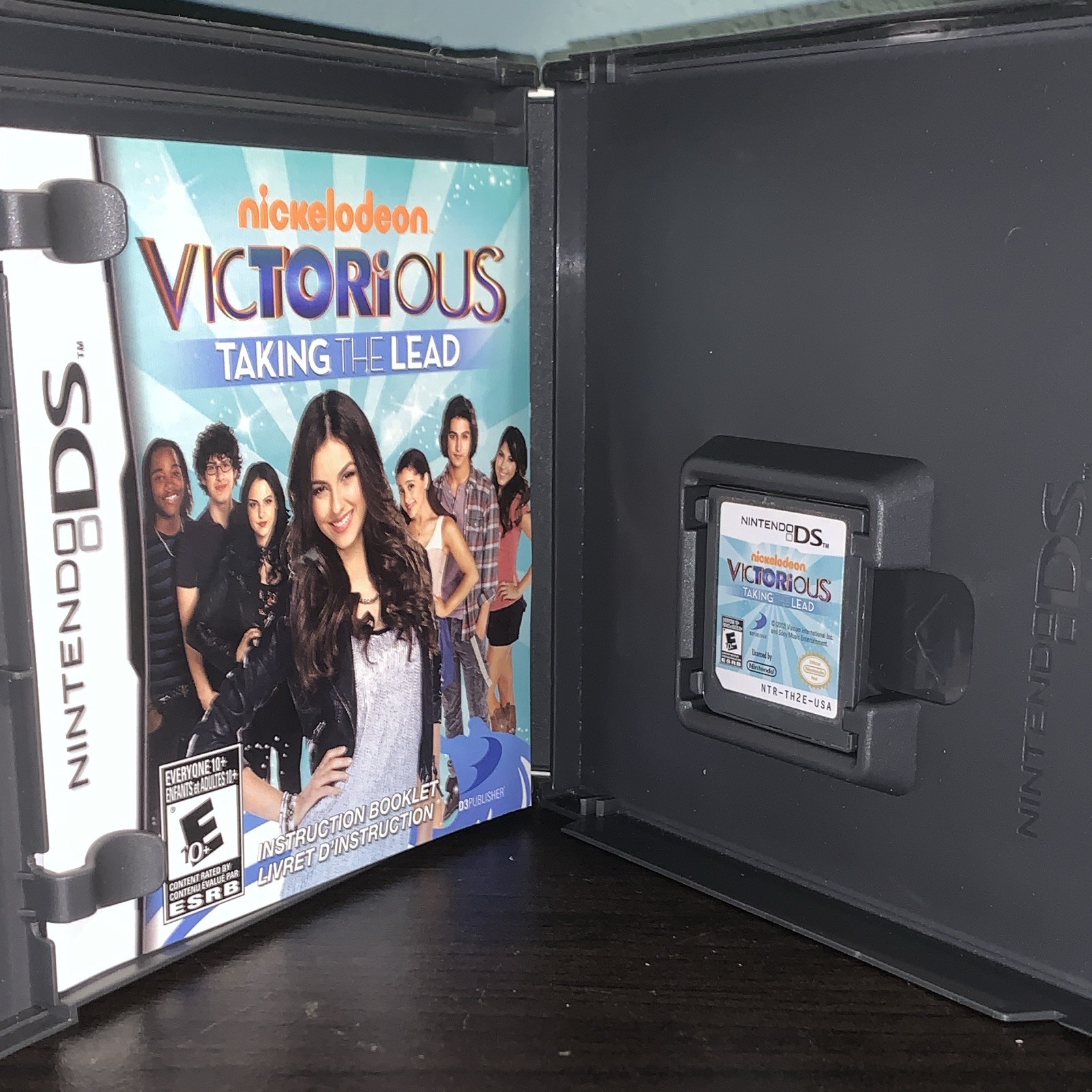 USED OG Nintendo DS US Console Bundle w/ 7 Games, Tested & Working