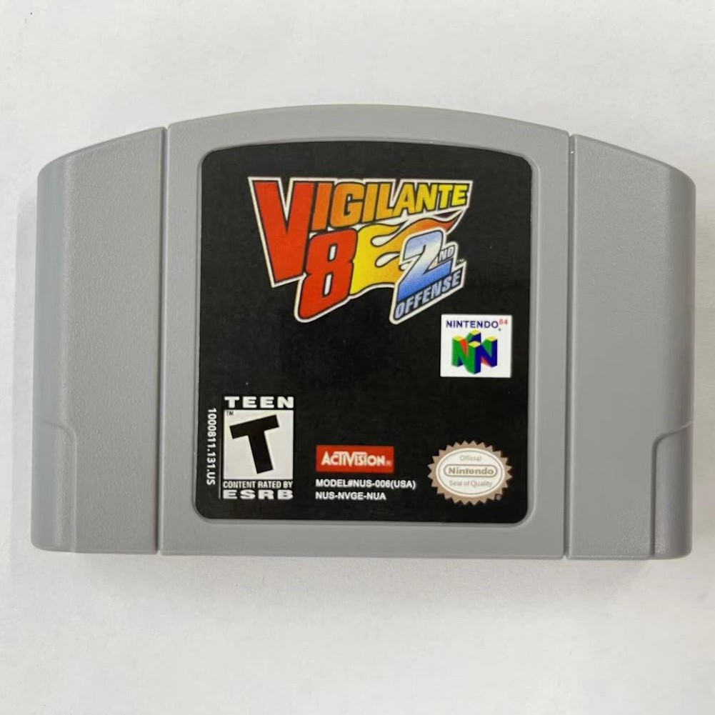 Vigilante 8: 2nd Offense – Nintendo 64 (N64) Mint condition Near mint