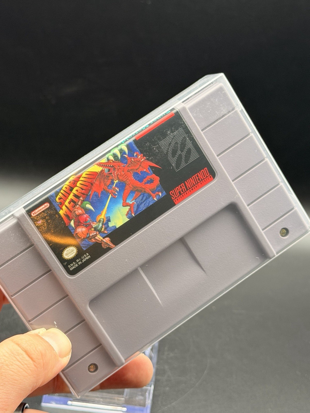 Super Metroid For Display Only-Super Nintendo SNES Complete In Box CIB
