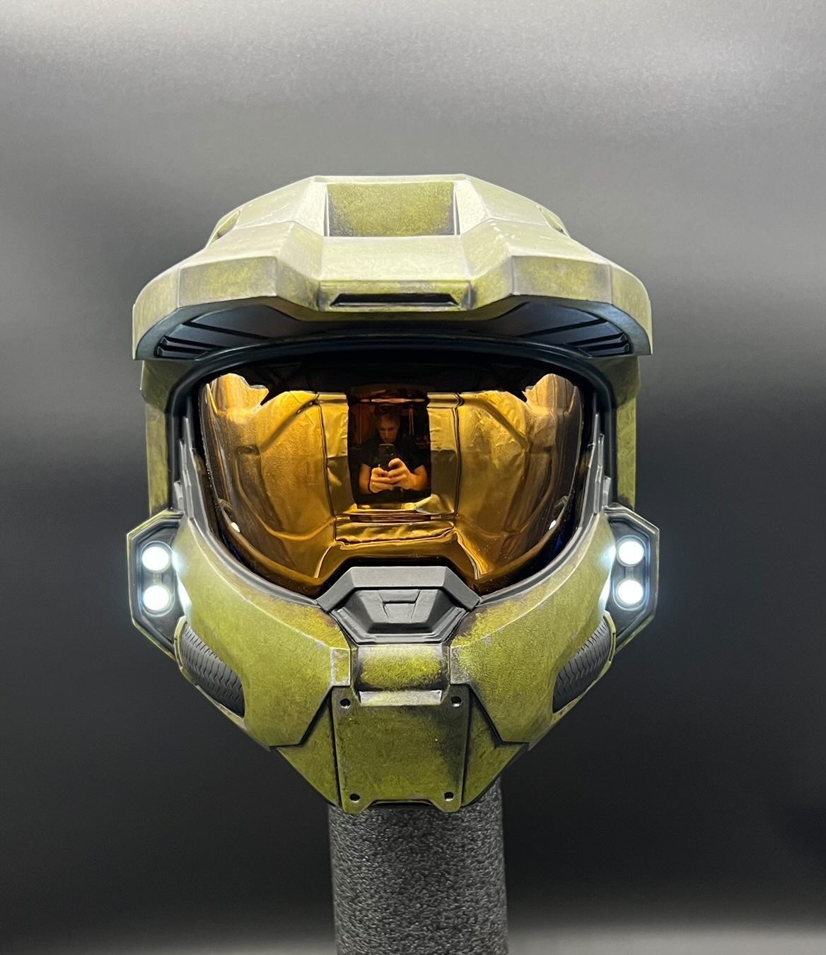 CUSTOM Halo Infinite Master Chief Helmet By clonin_around (RARE)