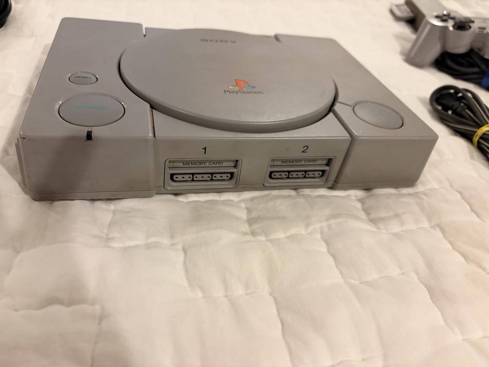 Sony Playstation 1 PS1 Console System OEM Bundle – Powers Up But Untested- As Is