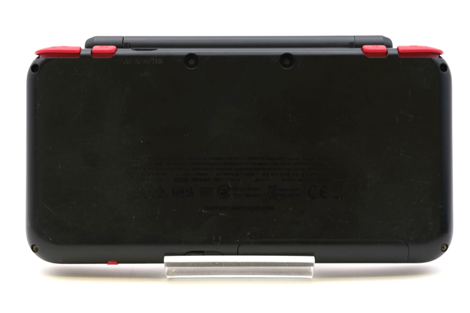 [US DUTY PAID] New Nintendo 2DS XL LL Mario Kart 7 Red Black Console JP ver #001