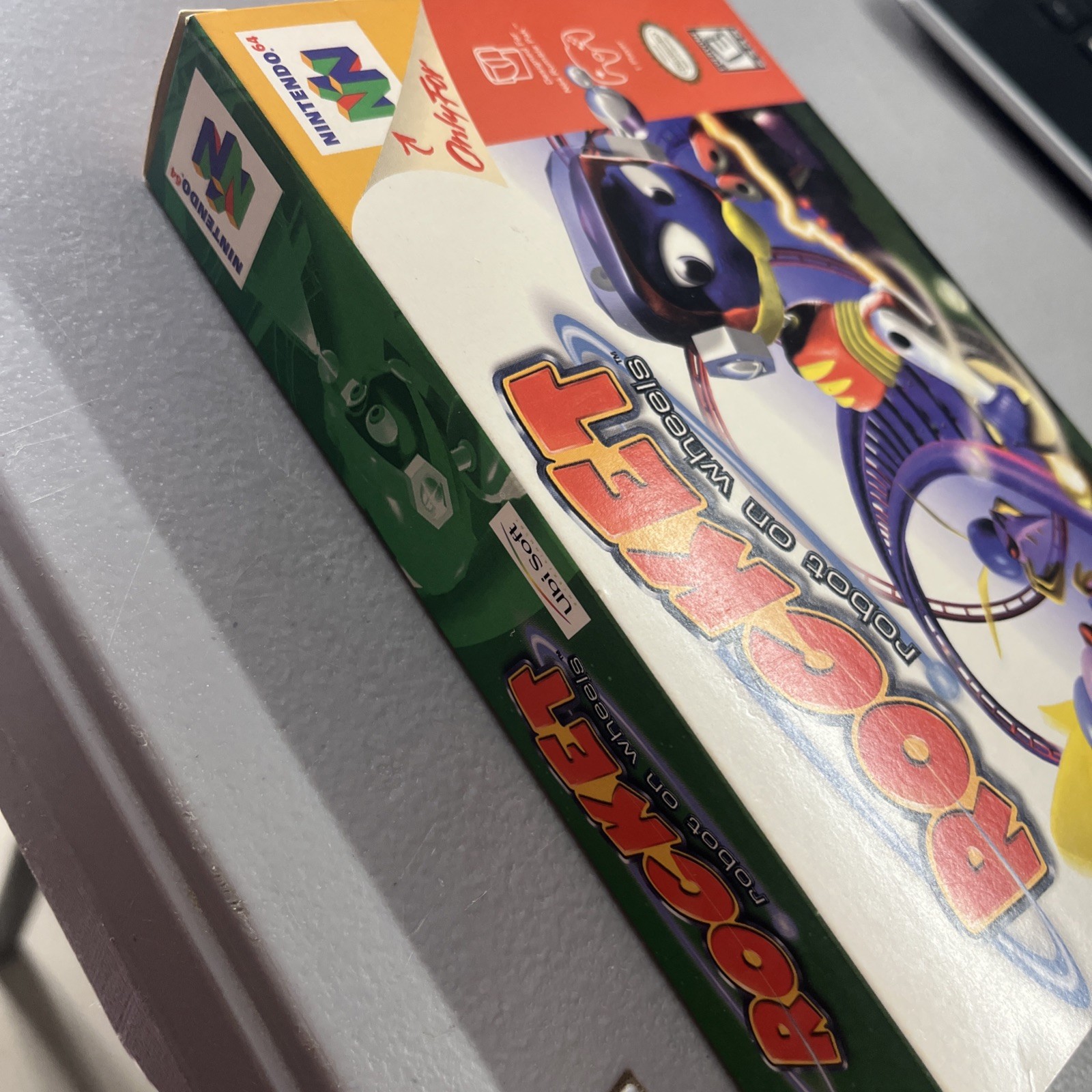 Rocket: Robot on Wheels (Nintendo 64 N64) w/ Reg Card CIB
