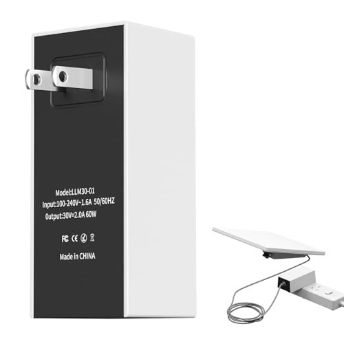 Starlink Mini Power Supply Adapter,30V 2A 60W AC/DC Wall Plug Power Adapter
