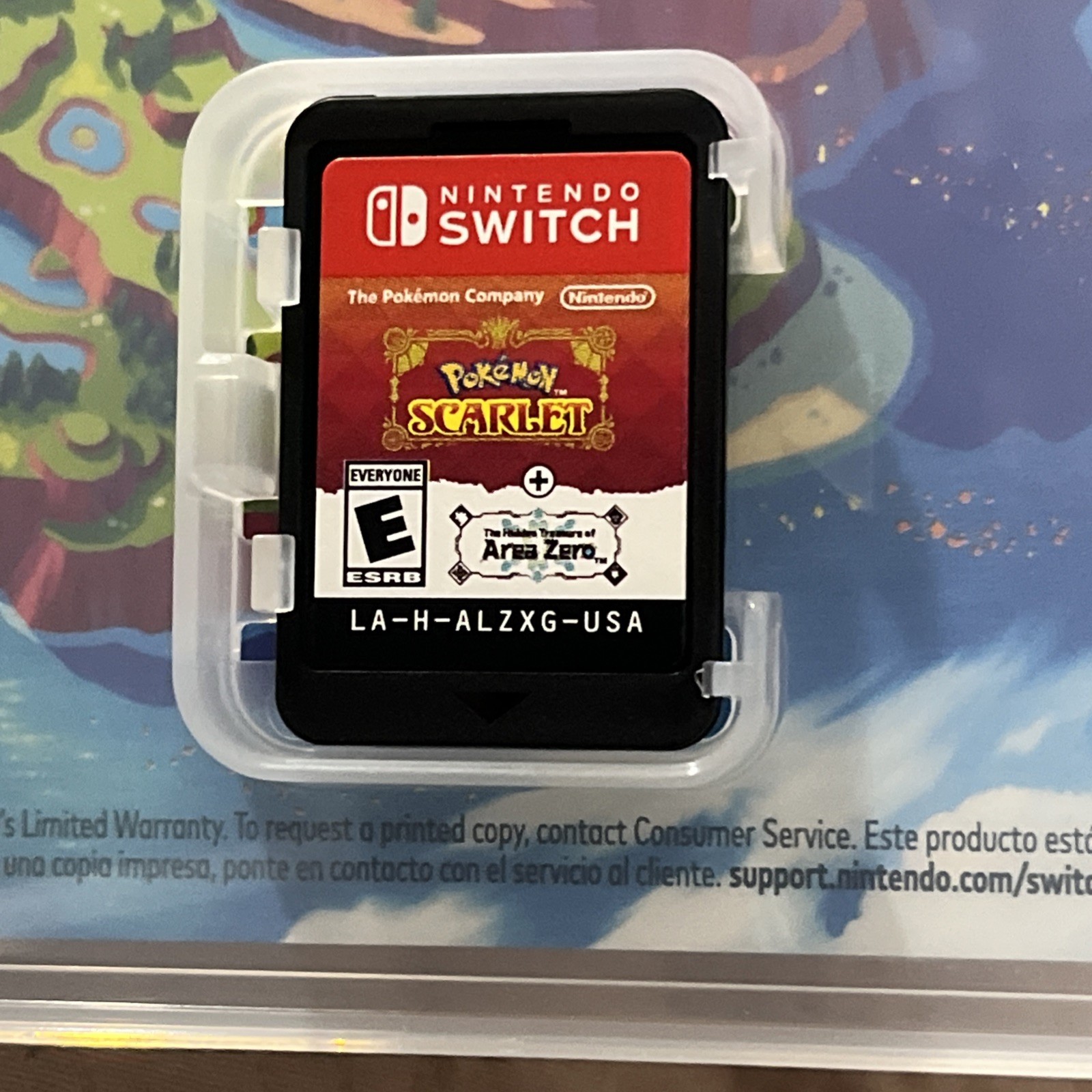 Pokemon Scarlet + The Hidden Treasure of Area Zero – Nintendo Switch – Game