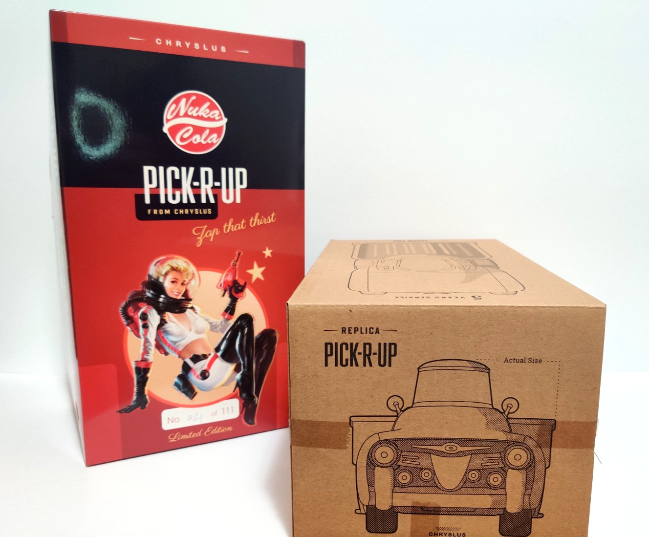 Fallout Nuka Cola Pick-R-Up 1:18 Die Cast Replica Limited Edition #21/111