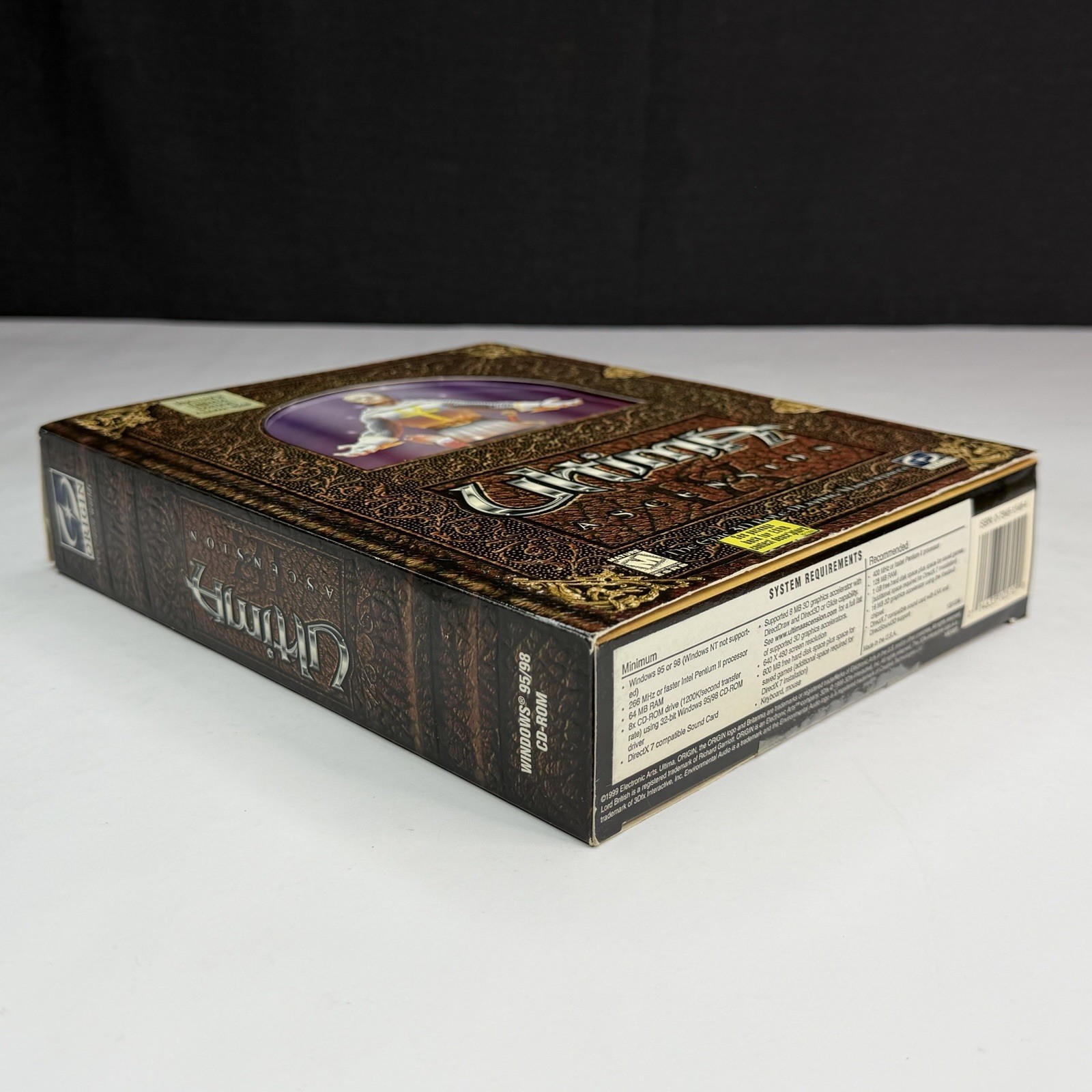 Origin Ultima IX: Ascension PC Big Box w/Prima’s Guide – INCOMPLETE