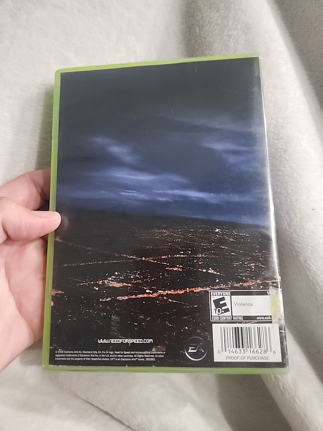 Need For Speed Carbon Collectors Edition Case Manual Bonus Dvd Only Xbox 360