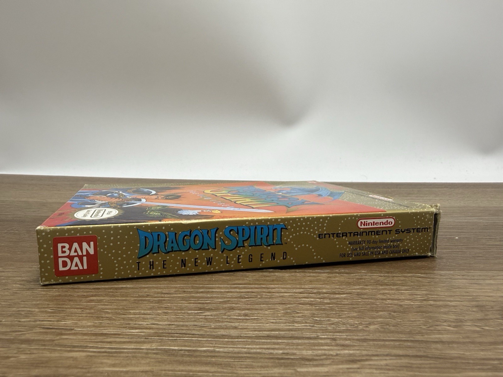 Dragon Spirit: The New Legend for NES Nintendo Complete In Box CIB