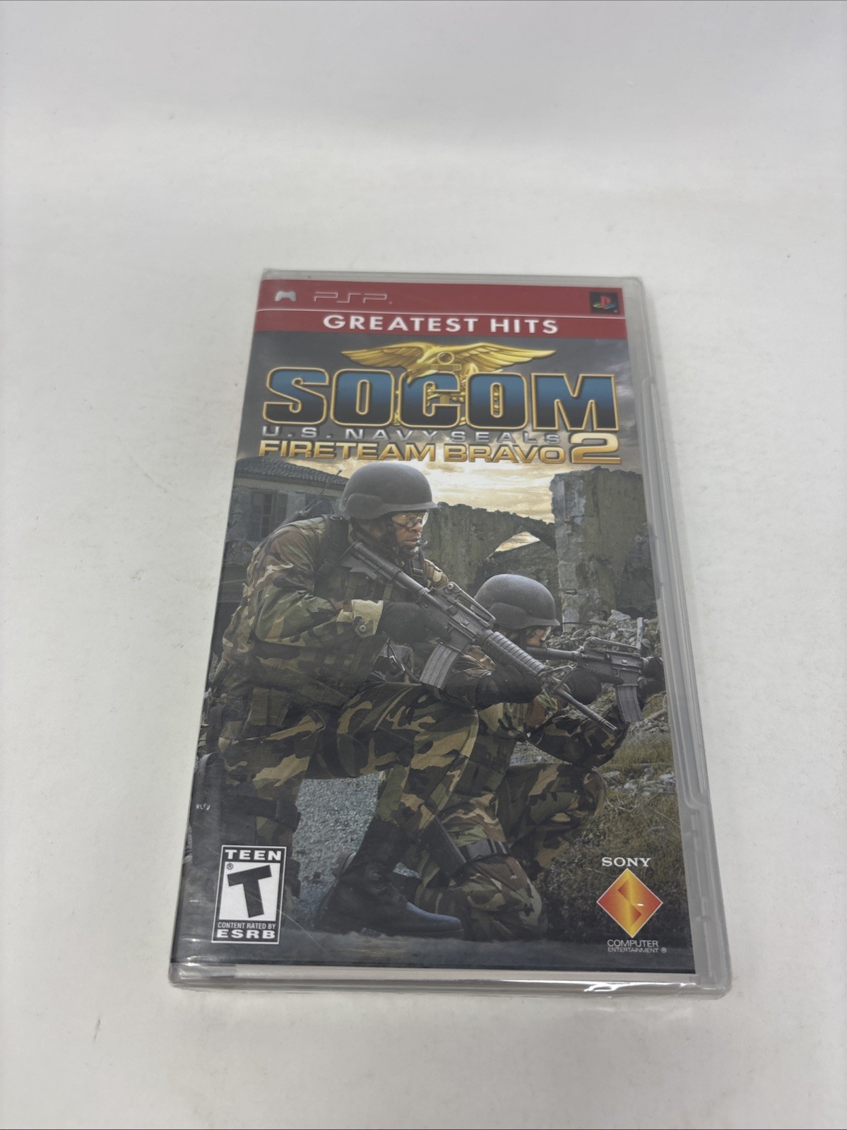 SOCOM U.S NAVY SEALS (FireTeam Bravo 2) – GREATEST HITS (Sony PSP) – NEW
