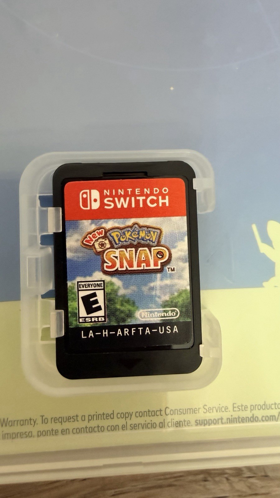 New Pokemon Snap Nintendo Switch Complete CIB Tested Working Authentic