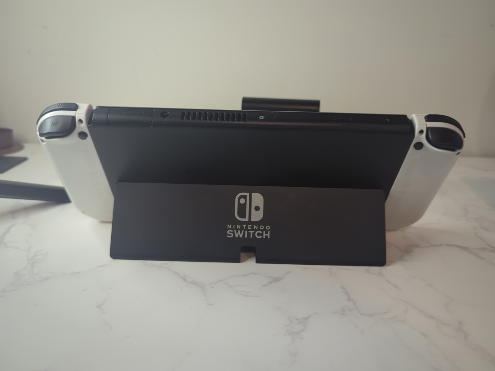 Nintendo Switch OLED (Console Only) W/Screen Protector- Original Dock & Cables