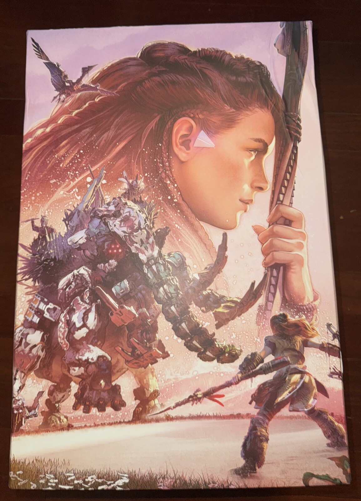 Horizon Zero Dawn Regalla Edition Aloy & Tremortusk Figures With Regalla Box