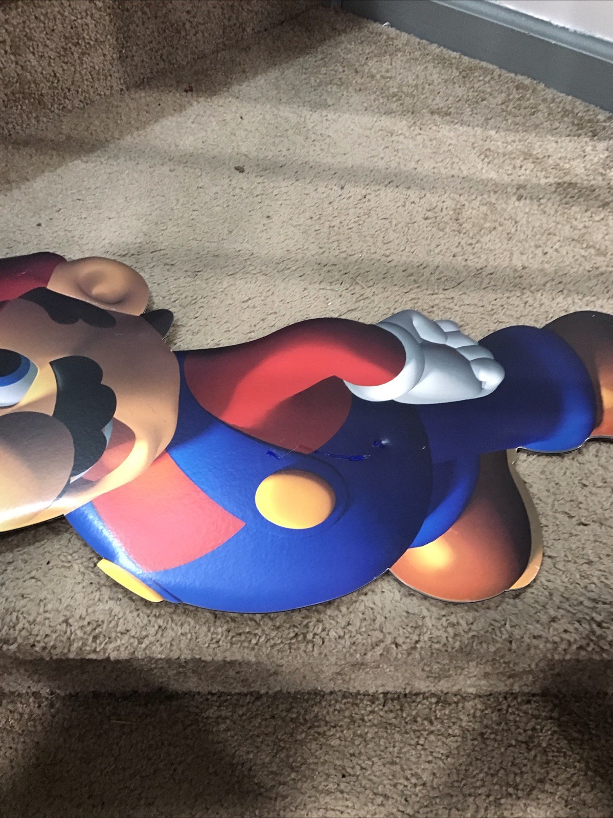 Nintendo 64 Super Mario N64 N64M30CS Cut Out Standee Store Display Launch Promo