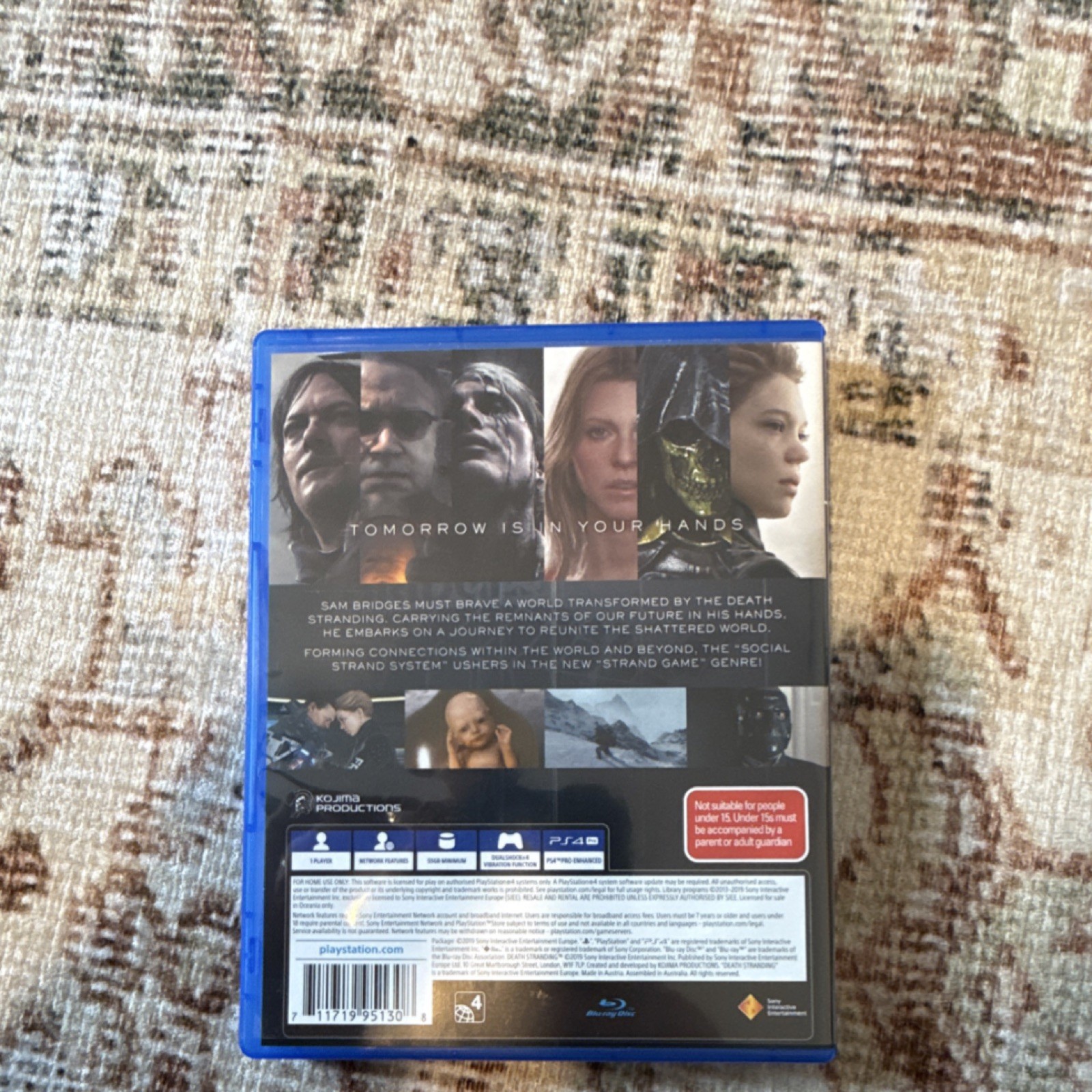 Kojima Productions Death Stranding PS4 Action & Adventure Online MA 15+ PAL