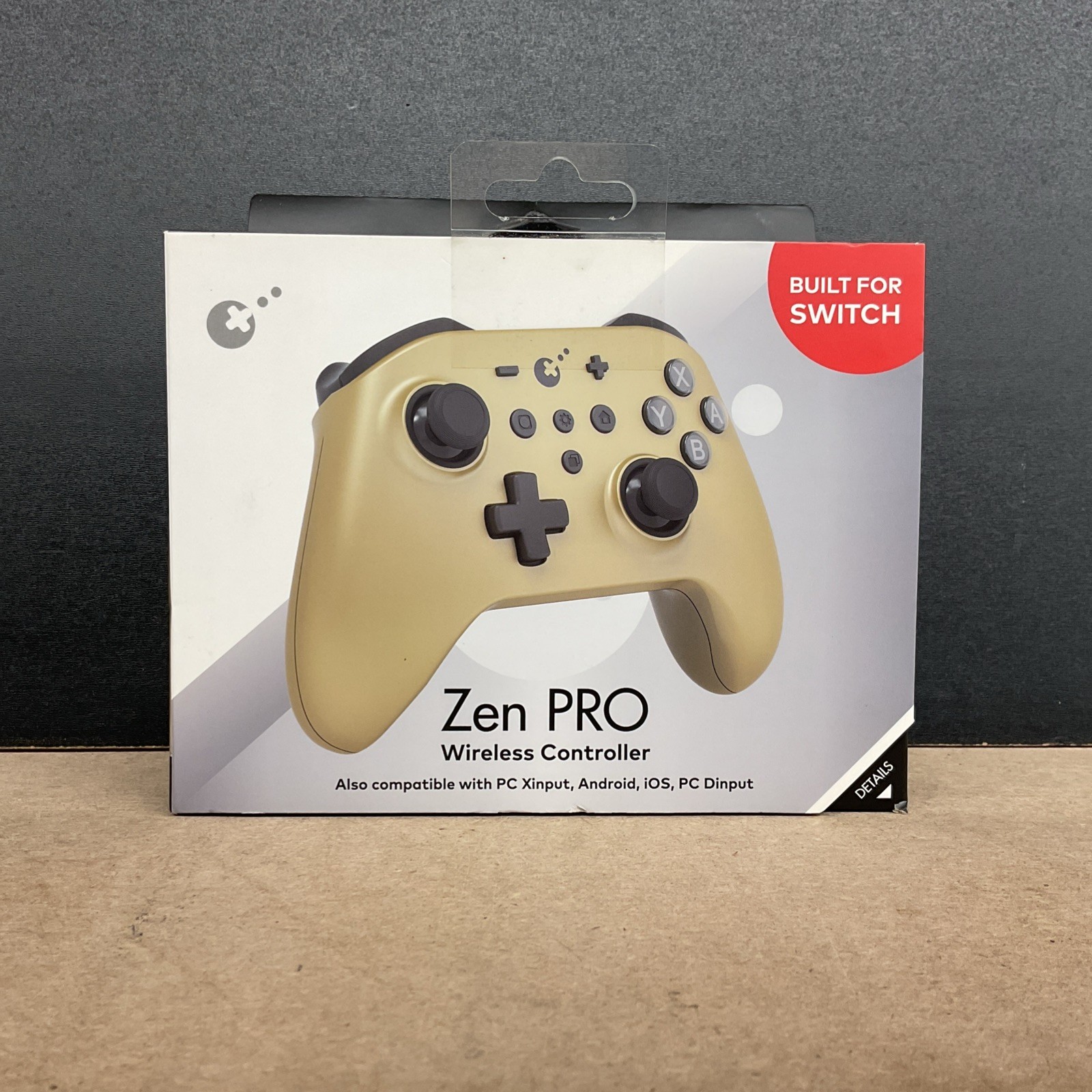 Zen Pro Wireless Gaming Controller Nintendo Switch PC IOS Android – Gold