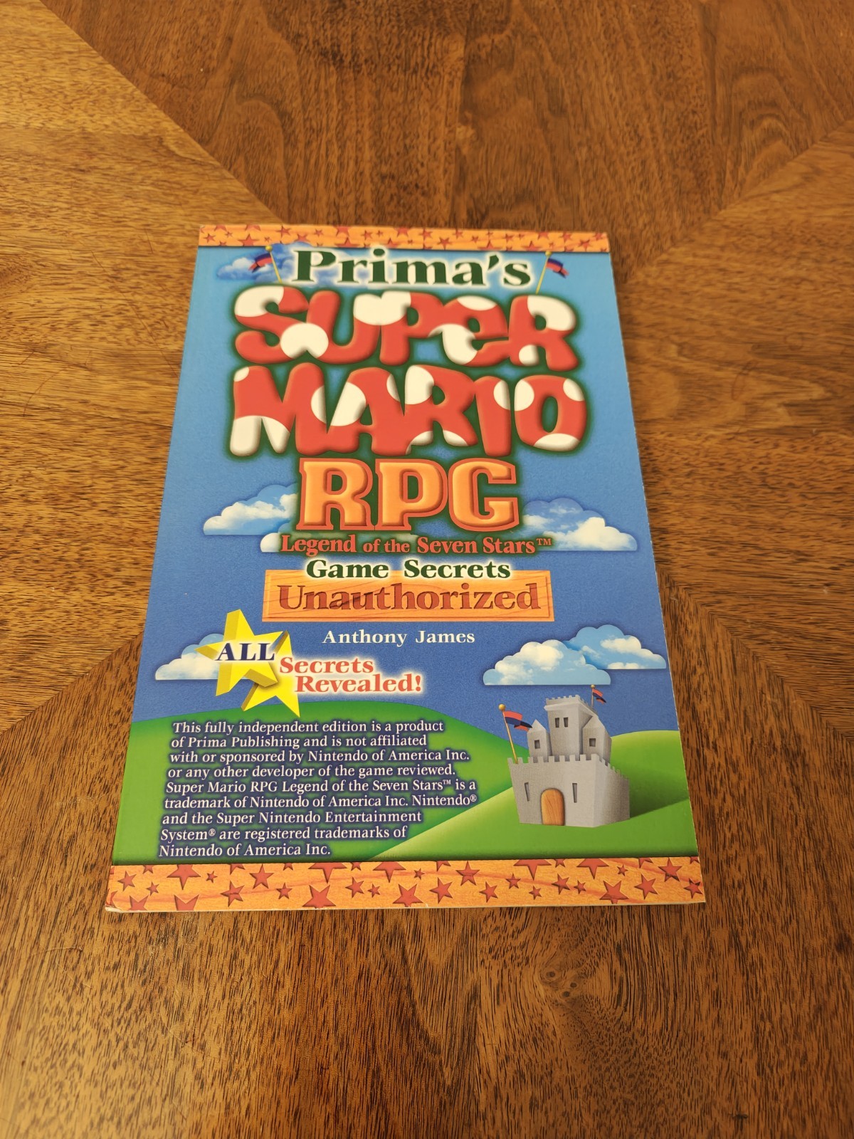 🔥 Prima’s Super Mario RPG Unauthorized Game Secrets SNES Nintendo Guide 🔥