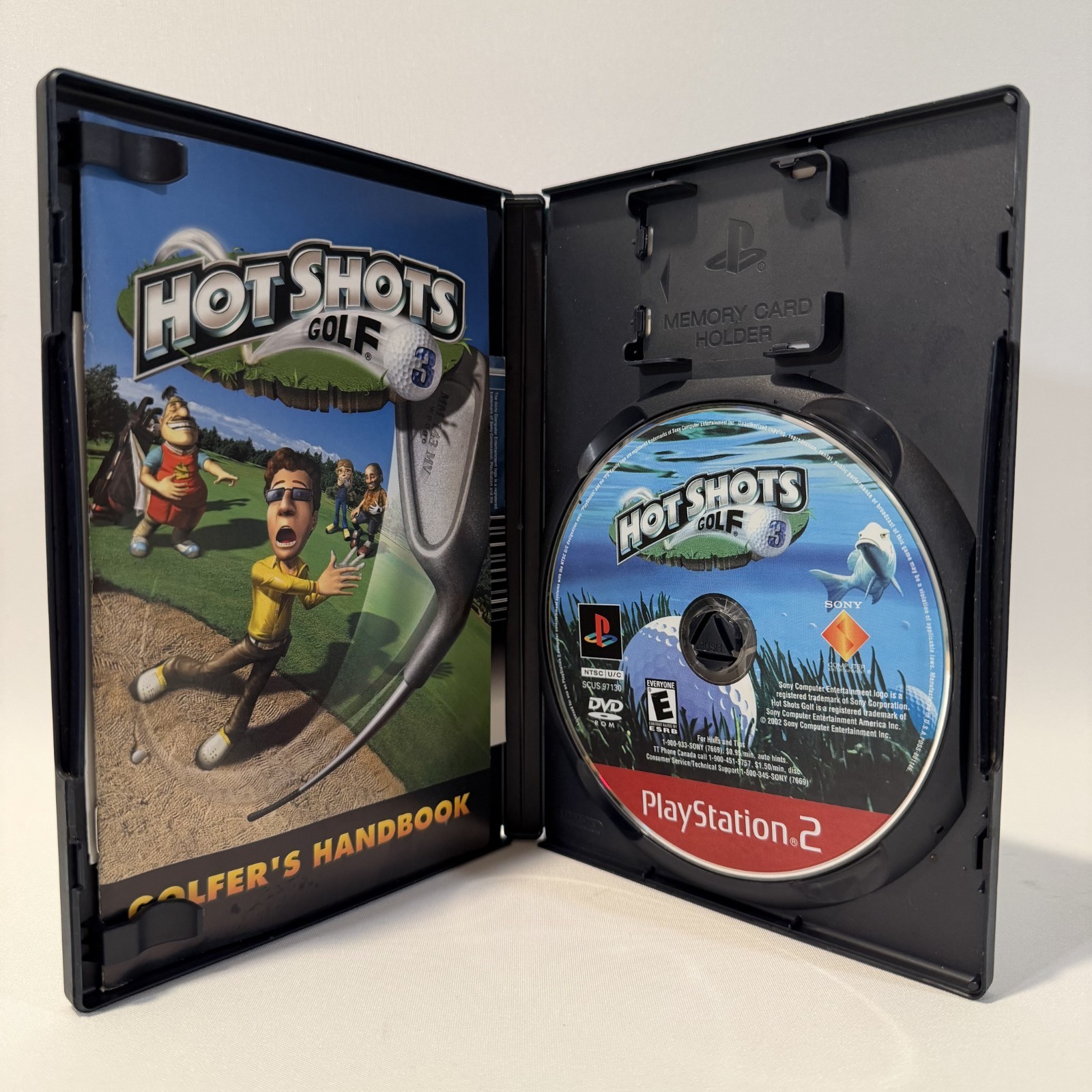 Hot Shots Golf 3 Greatest Hits PS2 Sony Golf Sports Video Game CIB Complete