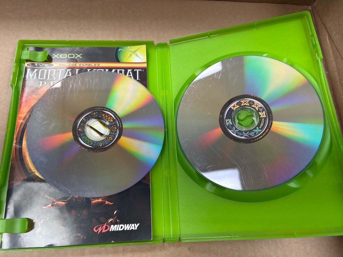 Mortal Kombat Deception Microsoft XBox Game CIB (QUC027651)