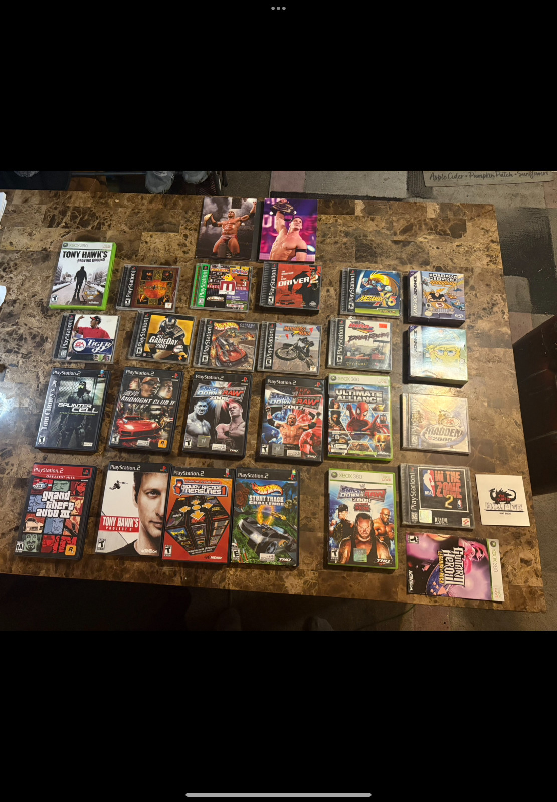 Assorted Game Case Lot – Original PS1 PS2 Xbox360 Nintendo Game Boy Advance