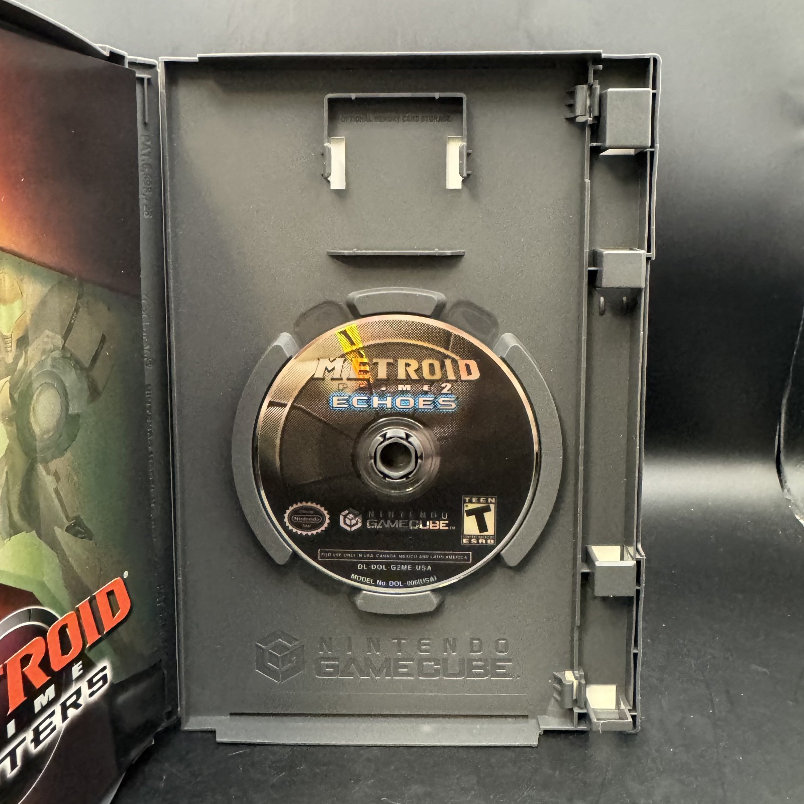 Metroid Prime 2 Echoes (Nintendo GameCube, 2004) COMPLETE IN BOX (CIB) Tested!