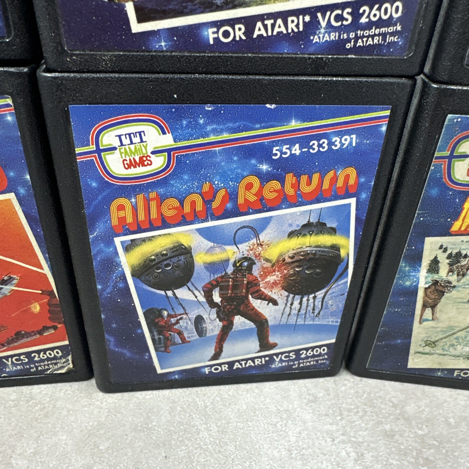 ITT Family Games Atari 2600 PAL Germany Lot of 8