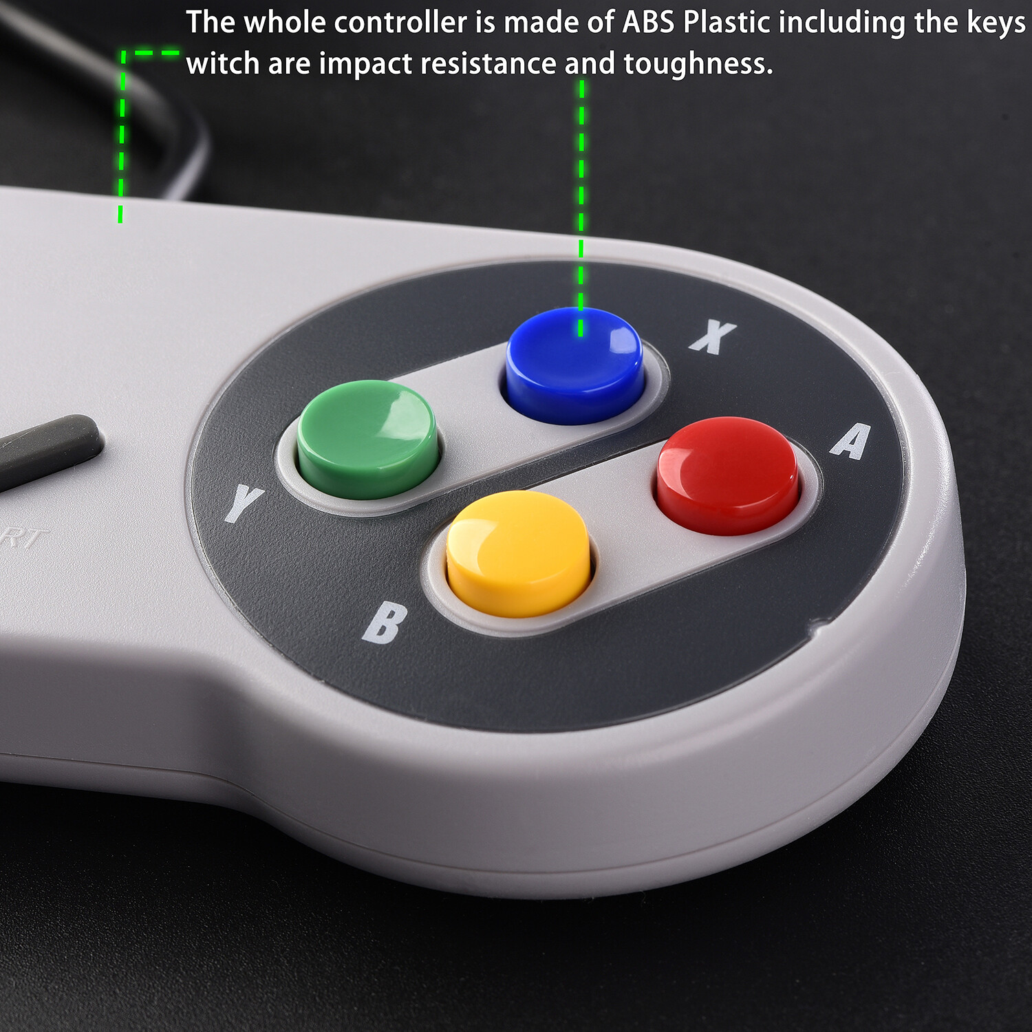 2 Pack SNES Retro USB Super SNES Controller Gamepad for PC & MAC Raspberry Pi