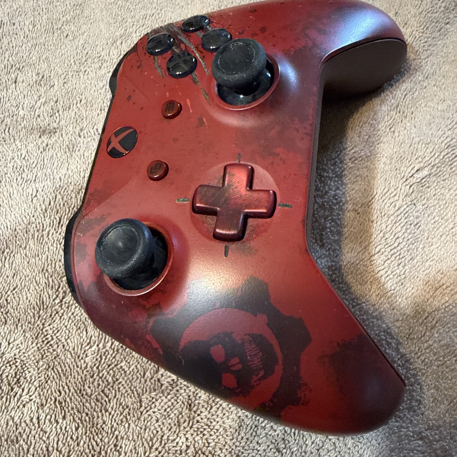 Gears of War 4 Crimson Omen Limited Edition Controller Xbox One Authentic