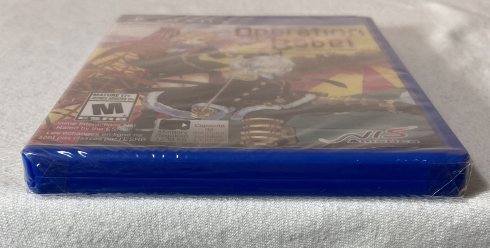 Operation Babel New Tokyo Legacy PS Vita – NEW SEALED
