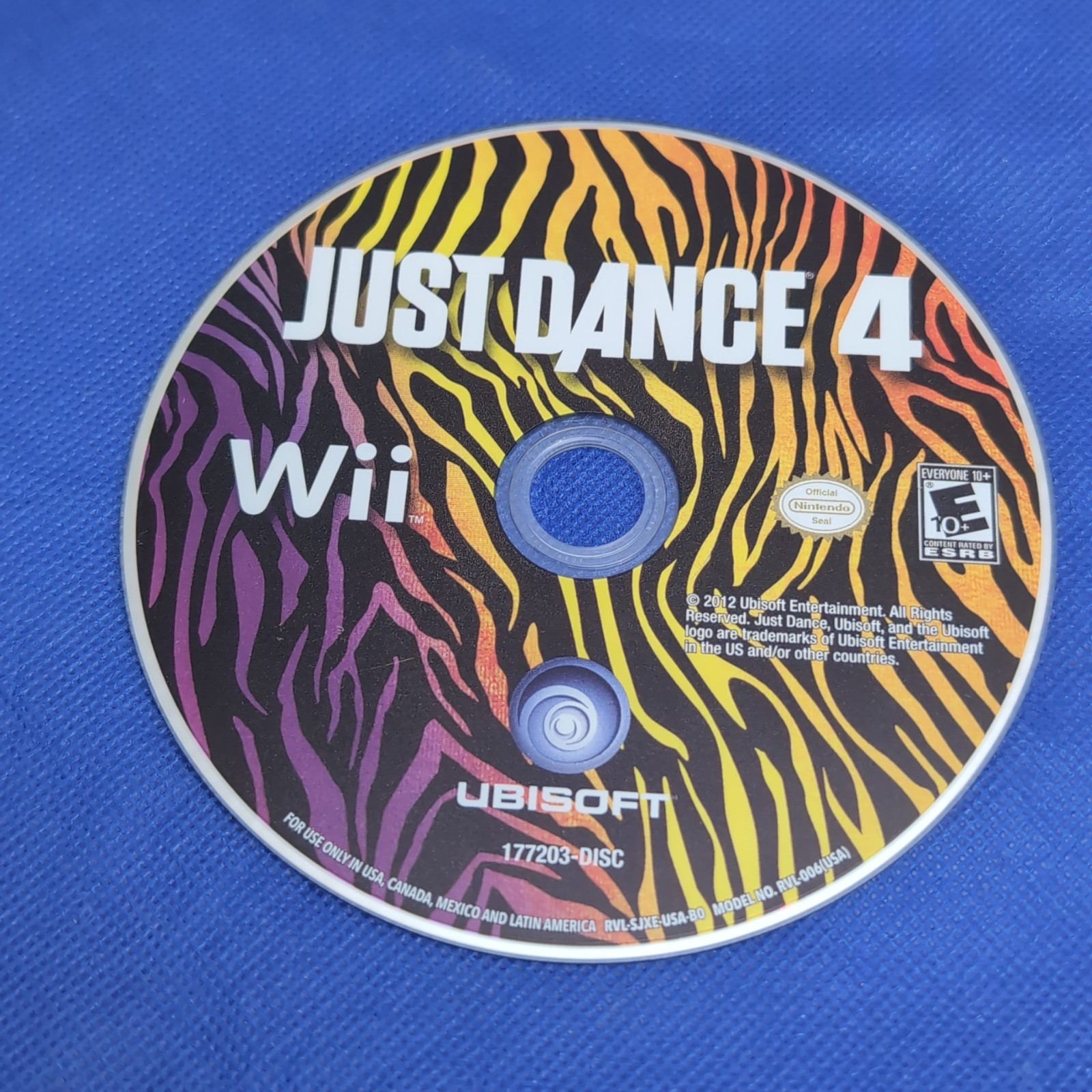 Just Dance 4 Nintendo Wii Disc Only