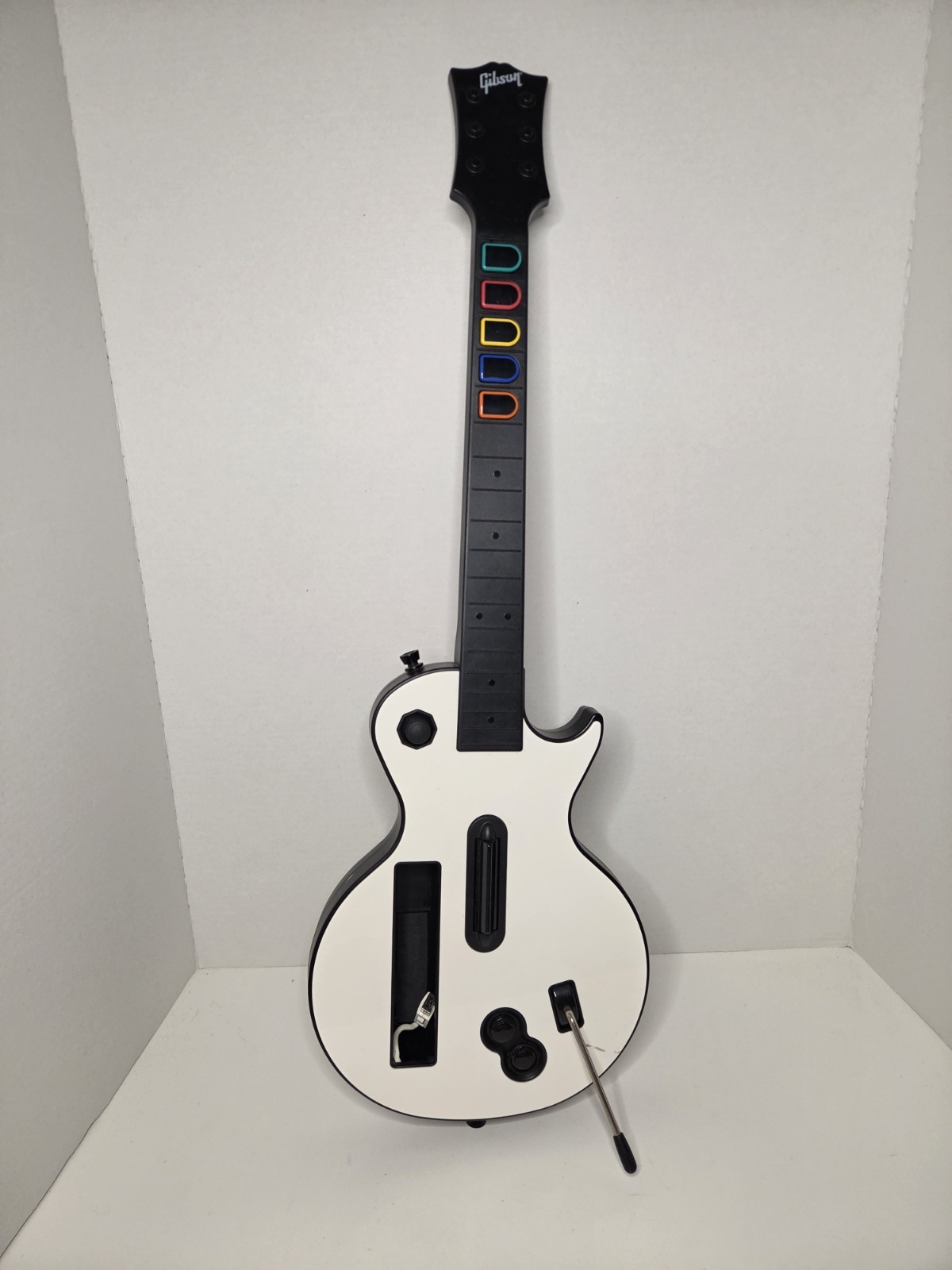 Nintendo Wii Guitar Hero Gibson Les Paul edition Red Octane No Strap Tested Work