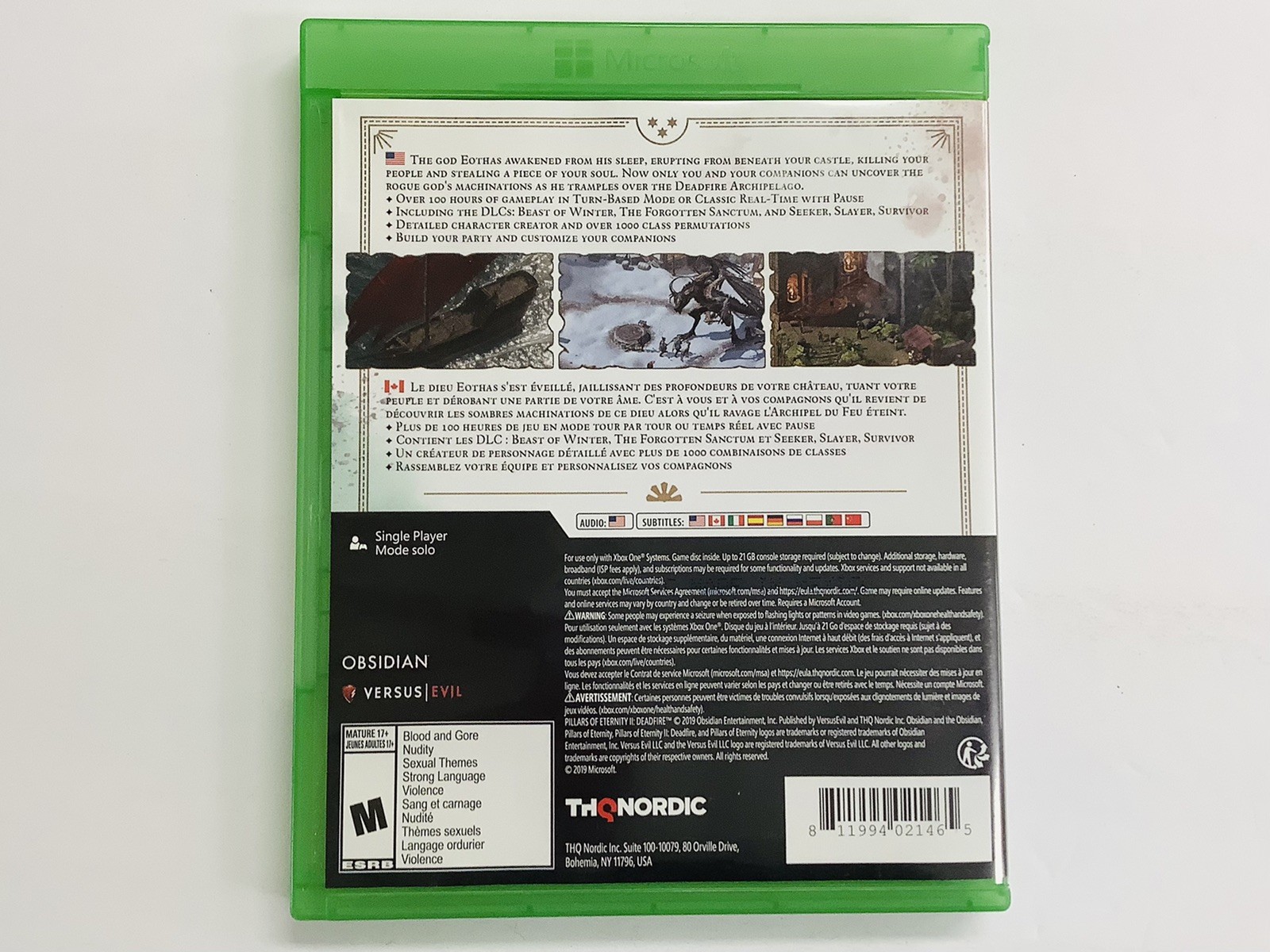 Pillars of Eternity II: Deadfire -Ultimate Edition (Microsoft Xbox One) LN