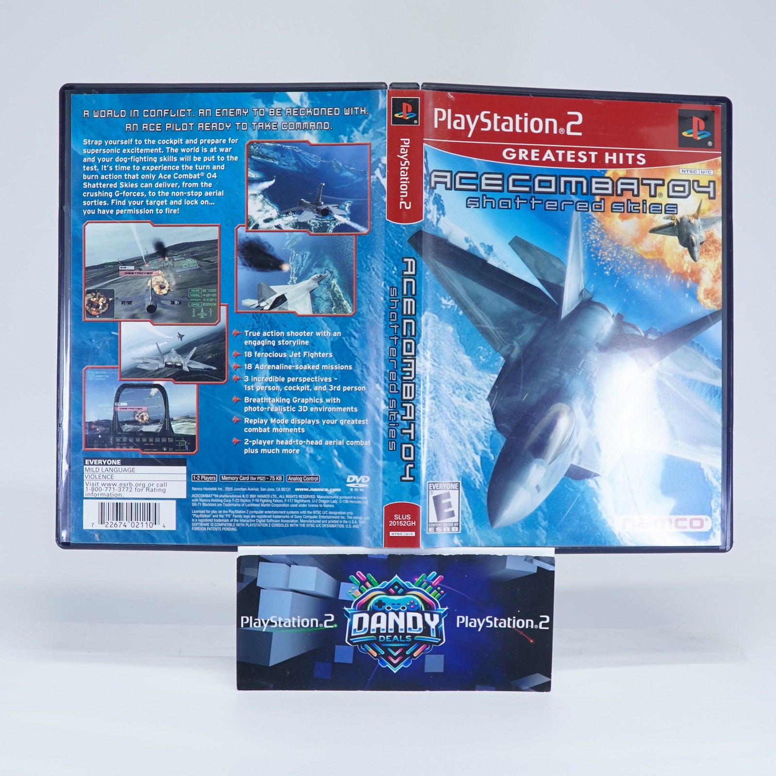 Ace Combat 4 PS2 CIB W/ Manual – PlayStation 2