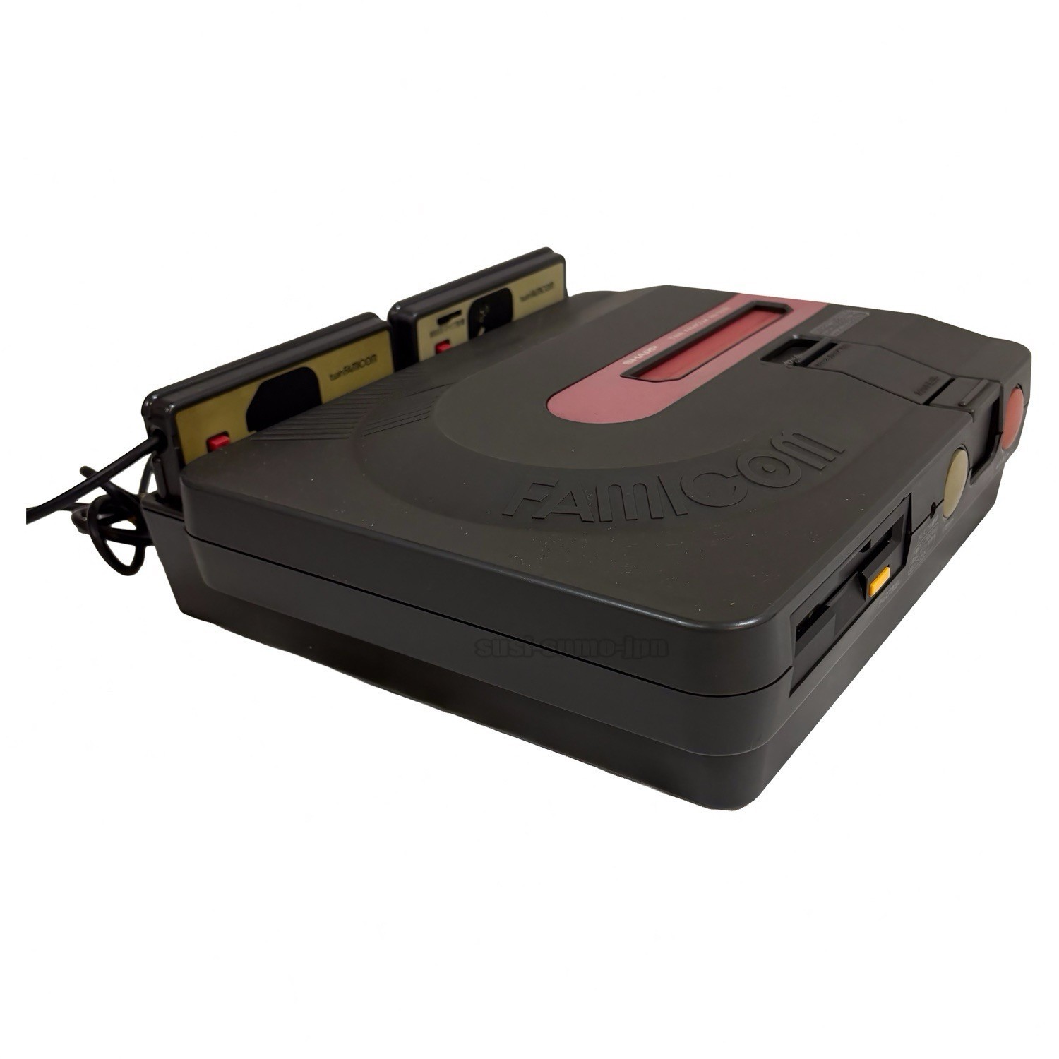 Sharp Twin Famicom Console AN-500-B Black New Belt Replaced Tested Console Only