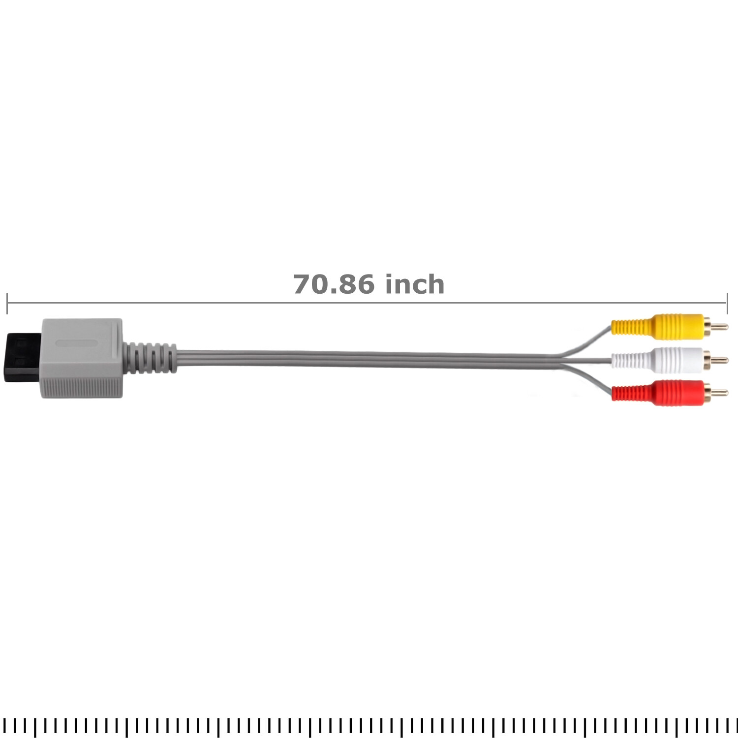 Audio Video AV Composite 3 RCA Cable for Nintendo Wii NEW US SELLER