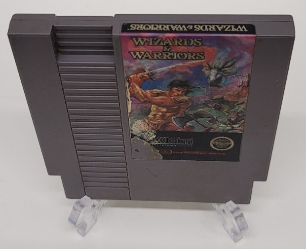 Wizards and Warriors [5 Screw] – NES Nintendo – Rare Tested Working 👍 Vintage