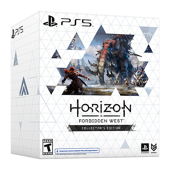 Horizon Forbidden West Collector’s Edition CE Tremortusk Aloy Statue Figure New