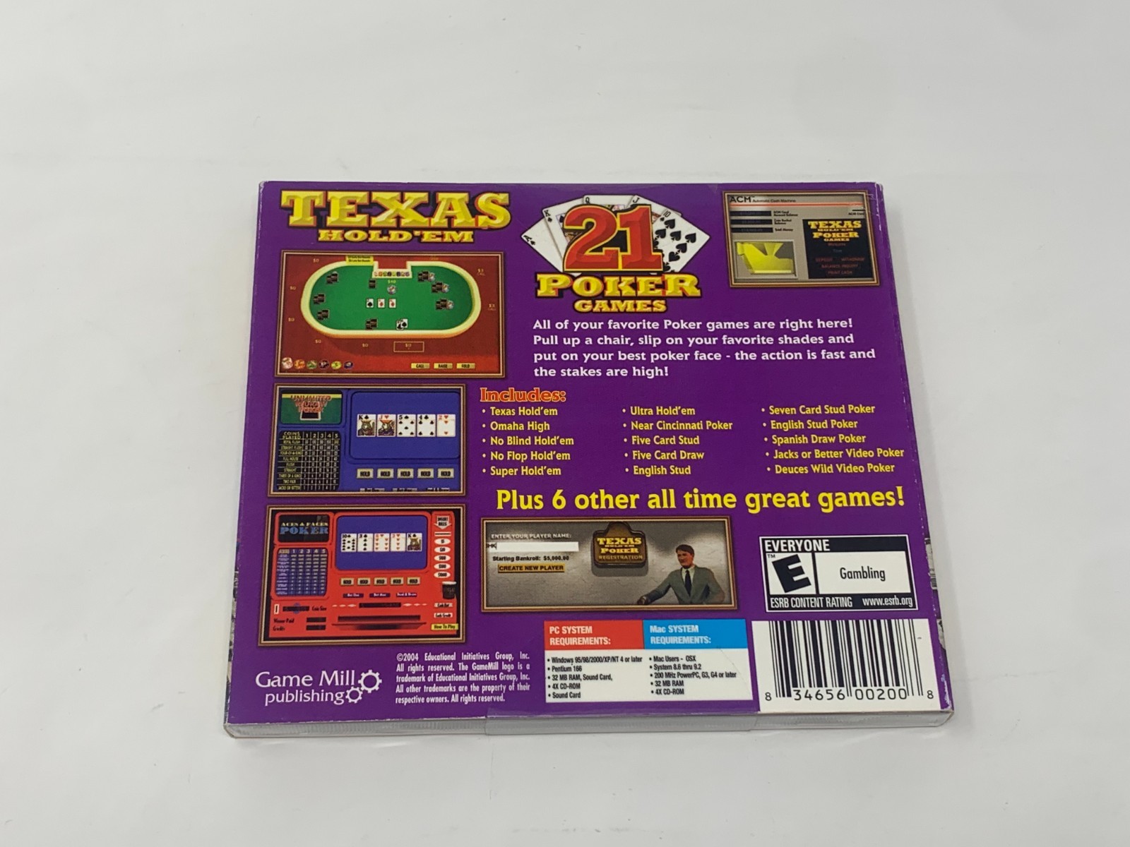 Texas Hold ‘Em Poker – 21 Poker Games (For Windows/Mac)