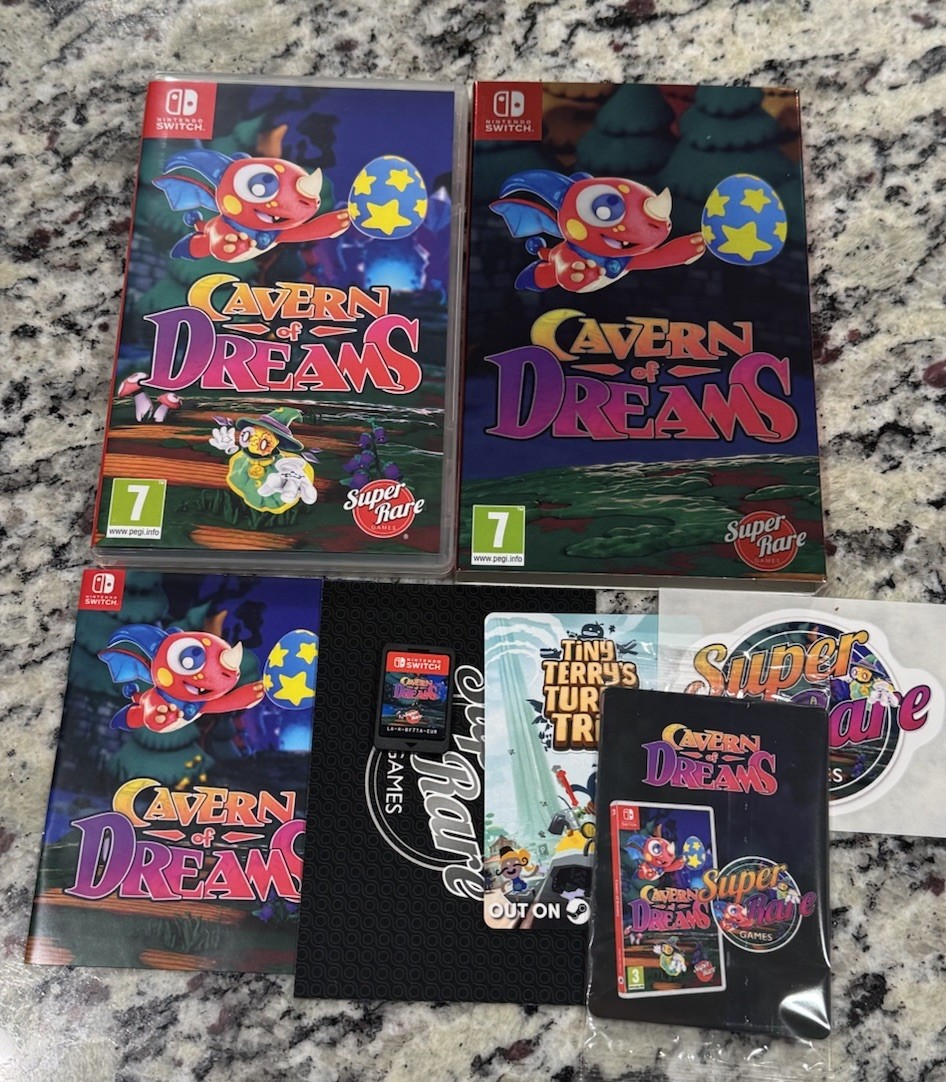 Cavern of Dreams💫Super Rare Games SRG #114 | Nintendo Switch FREE US SHIPPING!