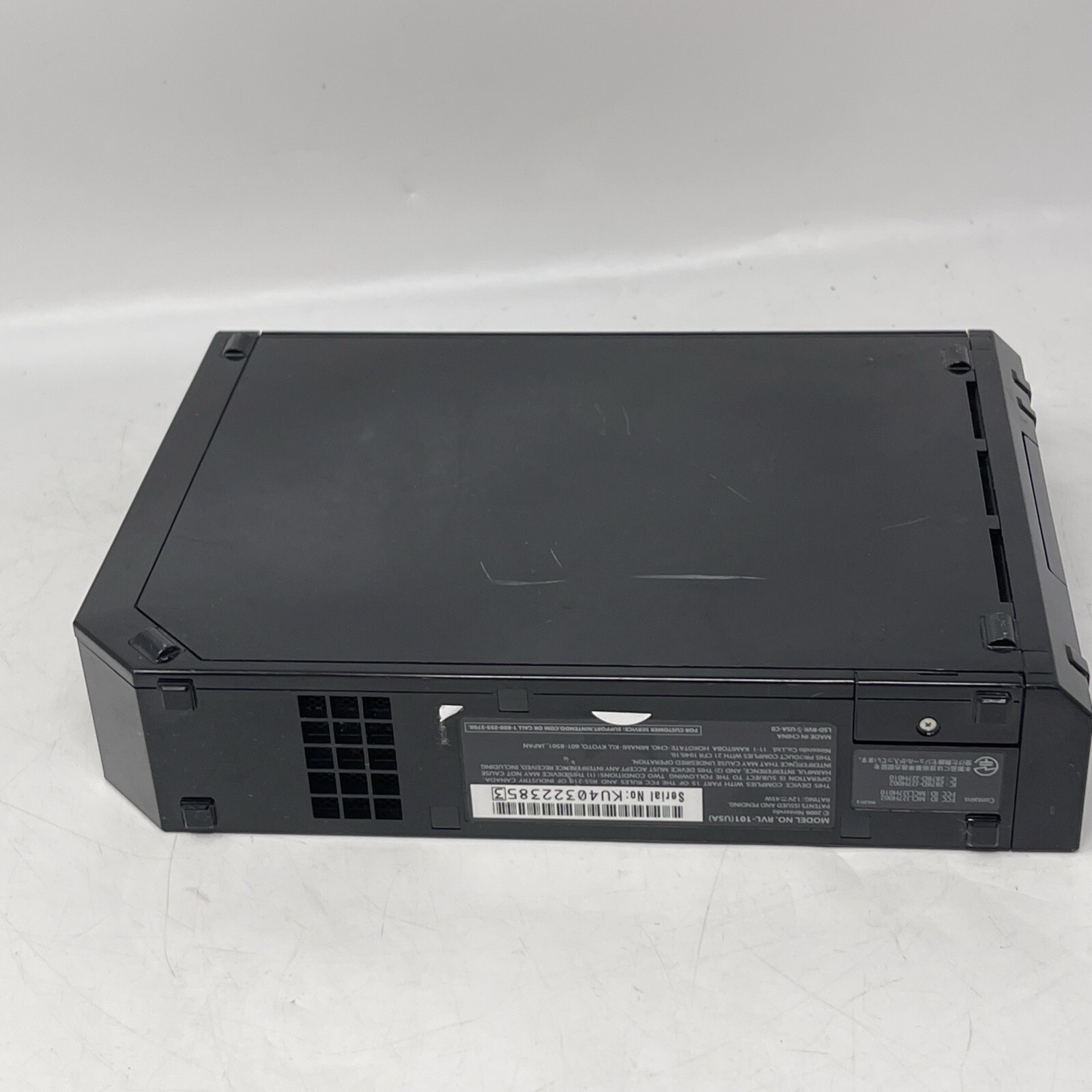 Tested Works Console Only Nintendo Wii Replacement RVL-101 – Black