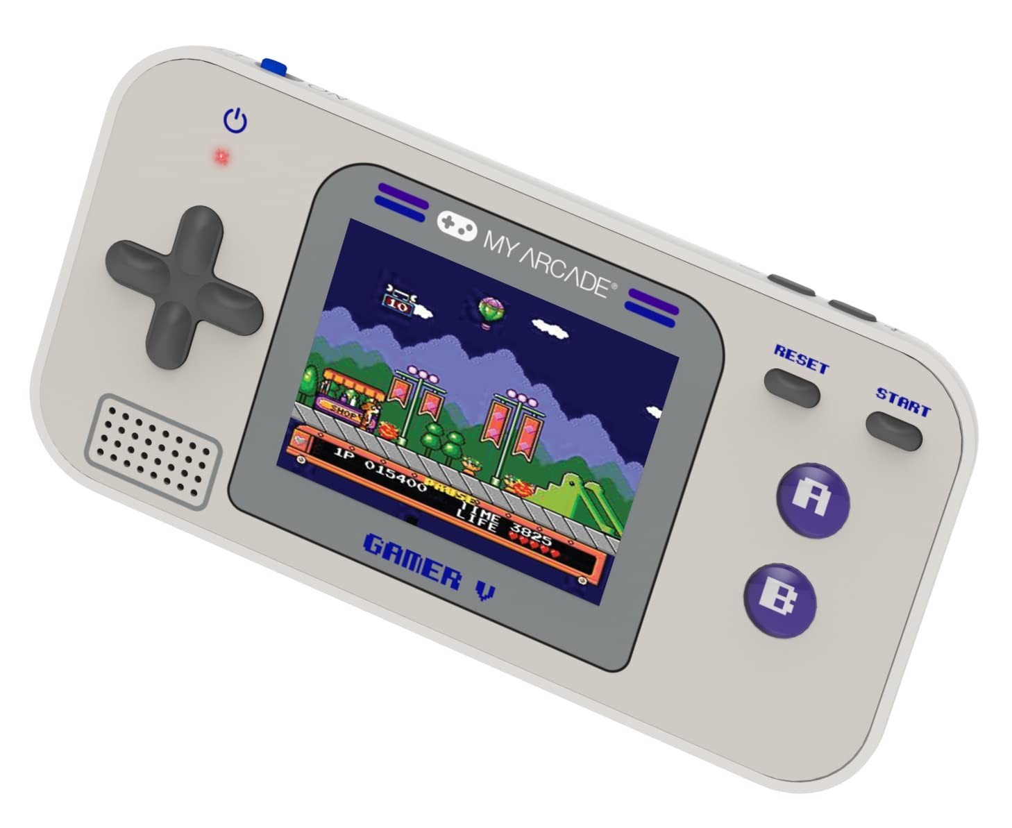 Portable Gamer V Classic: 220 Games, Easy Button Control & 2.5” Color Display