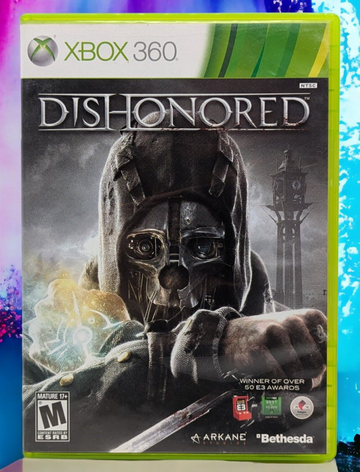 Dishonored Microsoft Xbox 360 2012 Complete EXCELLENT DISC