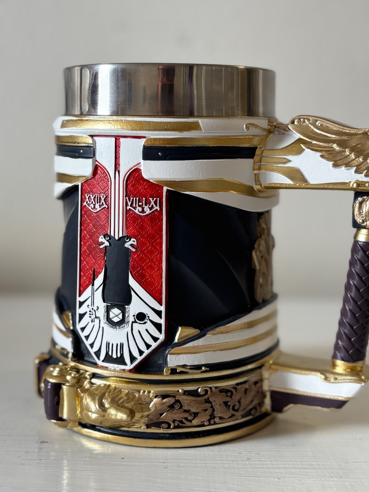 Nemesis Now Destiny Gjallarstein Tankard 15.5cm. Officially Licensed Merchandise