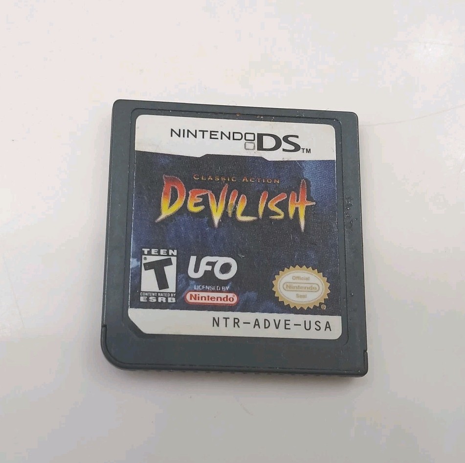 Nintendo DS Devilish UFO Game Cartridge Only | Tested/Works