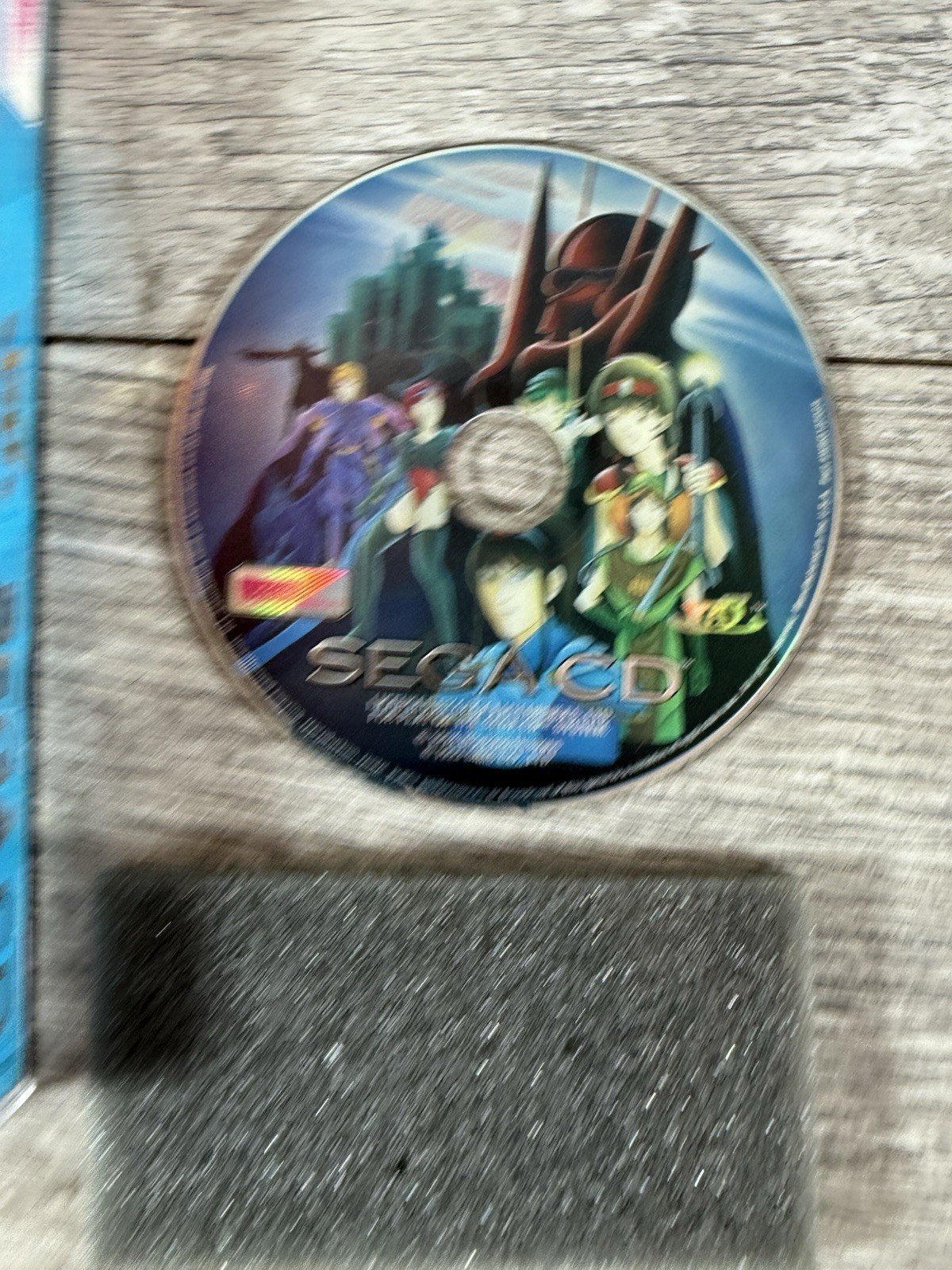 Vay | Sega CD, 1994 | Complete CIB w/ Manual, Reg Card (Water Damage)