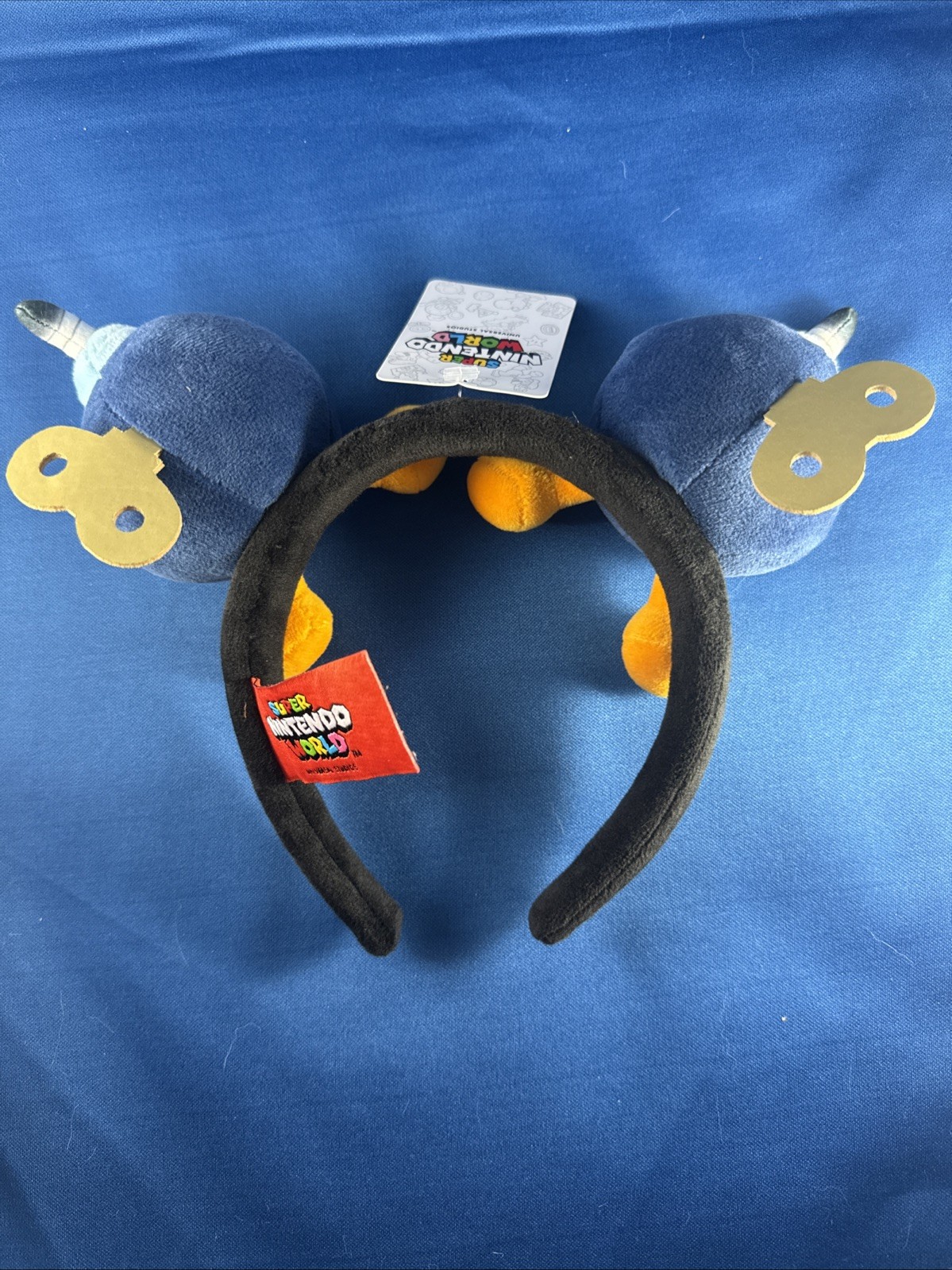 Universal Studios Epic Universe Super Nintendo World Bob-Omb Bomb Headband NEW