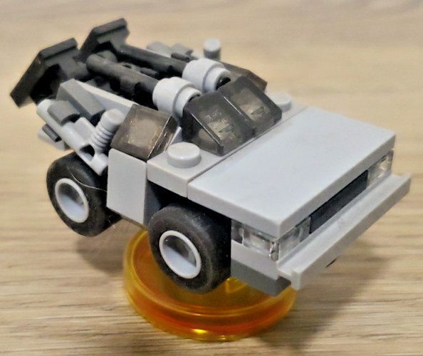 Lego Dimensions 71201 DeLorean ONLY – Marty McFly Back to the Future Level Pack